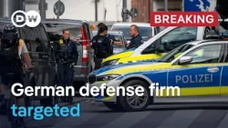 Police probe attempted arson attack on German defense firm | DW News