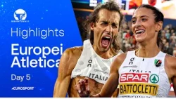 PIOGGIA DI MEDAGLIE! ORO-Bis BATTOCLETTI, TAMBERI infinito | HIGHLIGHTS | Europei Atletica 2026