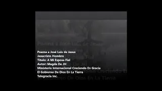POEMA A MI ESPOSA FIEL POR MAGDA DE JH
