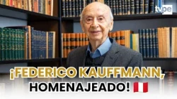 Ministry of Culture recognizes Federico Kauffmann October 2