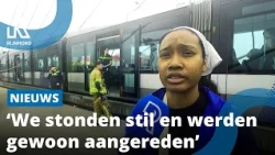 Reizigers in de tram: 'Een man voor mij zat vast' | Rijnmond