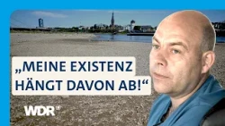 Niedrigwasser im Rhein: Droht jetzt der Stillstand auf unseren Flüssen? | Westpol | WDR