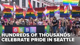 LGBTQIA2S+ community leads Seattle Pride Parade in march through downtown: 'Joy, justice, belonging'