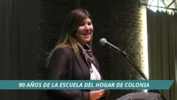 90 ANIVERSARIO ESCUELA DEL HOGAR  DE COLONIA. Noticias Canal 4 DLF