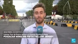 From stage 6 onwards, Pogacar 'never let go' during Tour de France • FRANCE 24 English