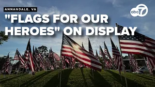 'Flags for Our Heroes' project honors those who inspire as the nation celebrates 250th
