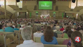 CBS's Norah O'Donnell Visits the Chautauqua Institution