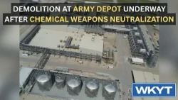 Demolition at army depot underway after chemical weapons neutralization