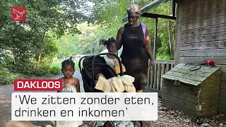 Moeder met pasgeboren baby en twee kinderen op straat | Omroep Flevoland