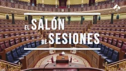 The Session Hall or Hemicycle of the Palace of Congress