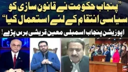 Punjab Govt Accused of Political Revenge Through Legislation | Muin Qureshi