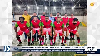 SERVIDORES DE AGUAÍ DISPUTAM CAMPEONATO INTER PREFEITURAS DE FUTSAL