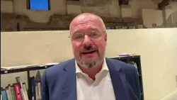 Senator Enrico Borghi in Arezzo for the Italia Viva assembly