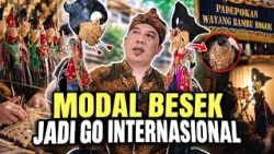 Modal Besek Jadi Wayang Bambu! Karya Ki Drajat Asal Bogor Bertahan 26 Tahun hingga Mancanegara