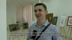 UPRILIČENA IZLOŽBA KALIGRAFSKIH RADOVA ABDULHAKA HADŽIMEJLIĆA