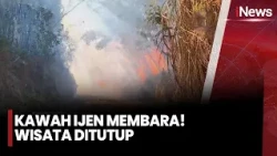 Kebakaran Kawah Ijen Meluas, Wisata Ditutup Petugas Kewalahan Padamkan Api | iNews Malam 4/9
