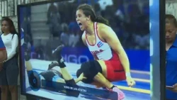 Central American Wrestling Champion Greili Bencosme's return celebrated