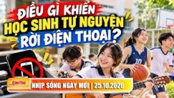What makes students voluntarily put down their phones? | Can Tho
