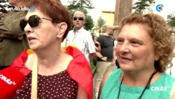 Ceuta, devoted to the King and Queen: the city greets them with a grand ovation