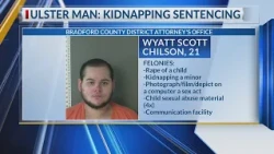 Ulster man sentenced for kidnapping and sex related crimes