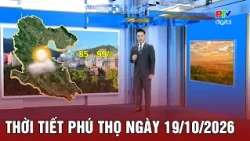Phu Tho Weather October 19, 2026 | Cloudy, no rain, light fog in some areas early in the morning