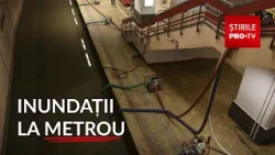 Storm turns the subway into a million-liter underground river