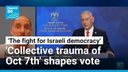 Israeli elections a 'referendum' on Netanyahu, security and whether Israel will 'remain a democracy'