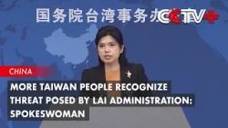 More Taiwan People Recognize Threat Posed by Lai Administration: Spokeswoman