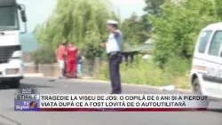 TRAGEDY IN VIȘEU DE JOS: 6-YEAR-OLD GIRL KILLED AFTER BEING HIT BY A VAN