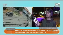 Traffic accident and hit-and-run in San Lorenzo