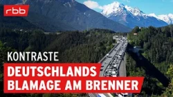 Stau am Brenner: Warum sich der Nordzulauf weiter verzögert | Politikmagazin | Kontraste