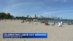 Chicagoans enjoying festivals, final beach days on Labor Day weekend, unofficial end of summer