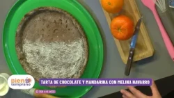 TARTA DE CHOCOLATE Y MANDARINA CON MELI NAVARRO