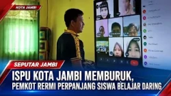 JAMBI CITY AIR QUALITY WORSENS, CITY GOVERNMENT OFFICIALLY EXTENDS REMOTE LEARNING FOR STUDENTS
