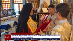 ΑΡΧΙΕΡΑΤΙΚΗ ΘΕΙΑ ΛΕΙΤΟΥΡΓΙΑ ΤΟΥ ΜΗΤΡΟΠΟΛΙΤΗ ΣΕΛΕΥΚΕΙΑΣ ΘΕΟΔΩΡΟΥ ΣΤΟΝ ΙΝ ΑΓΙΟΥ ΣΤΕΦΑΝΟΥ ΠΤΟΛΕΜΑΪΔΑΣ