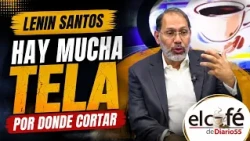PLD Municipal President in Santiago Lenin Santos visits us at Café de Diario 55 #supertv55