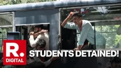 BREAKING: Police Abuses Students, Detains Several Amid Protests In Ranchi | ABVP | On Camera