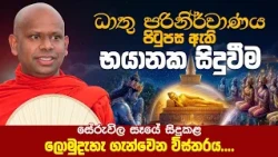 ධාතු පරිනිර්වාණය පිටුපස ඇති භයානක සිදුවීම | Ven. Welimada Saddaseela Thero