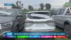 Carabineros recover 14 stolen vehicles in major operation in Rancagua