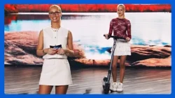Monika and Lina-Marie present practical e-scooters for the city @PEARL-TV