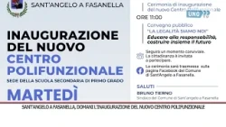 SANT’ANGELO A FASANELLA SERVICE: TOMORROW IS THE INAUGURATION OF THE NEW MULTIPURPOSE CENTER