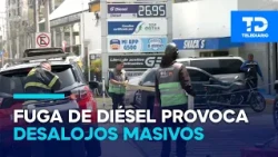 INE suspends in-person activities and evacuates staff due to diesel leak at neighboring gas station
