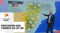 Weather forecast for Monday, July 20, 2026