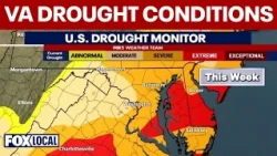 Virginia faces historic drought as Governor Spanberger calls for conservation
