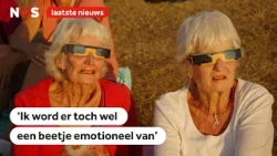 Captivated by the eclipse: this was the solar eclipse