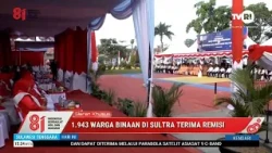 1,943 INMATES IN SOUTHEAST SULAWESI RECEIVE SENTENCE REDUCTIONS