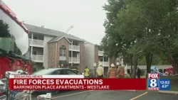 Westlake apartment fire forces evacuations