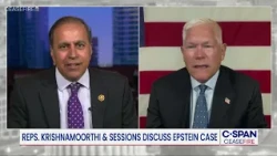 Reps. Krishnamoorthi (D-IL) & Sessions (R-TX) on Epstein Files