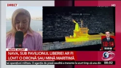 Coal-laden cargo ship damaged in the Black Sea