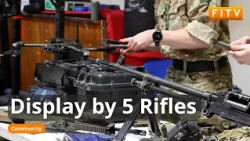 5 Rifles Showcase Military Hardware at Falklands Charity Event